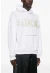 BALENCIAGA Tape Type Pullover Weiß Herren