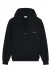 Celine Locker geschnittener Hoodie aus Baumwoll-Molton Herren Schwarz