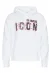 Dsquared2 Icon Scribble Cool Fit  Sweatshirt Weiß Herren