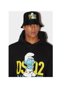 Dsquared2 Smurfs Cool Sweatshirt Schwarz Herren