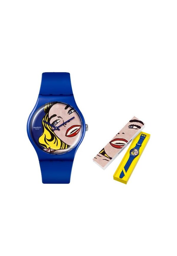 SWATCH Mod. GIRL BY ROY LICHTENSTEIN, THE WATCH