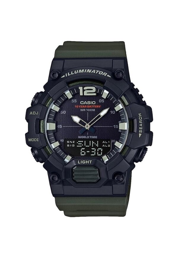 CASIO SPORT Mod. ILLUMINATOR Black - Army Green