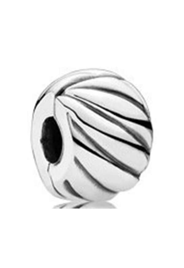 PANDORA CHARMS Mod. POLISHED FEATHERED CLIP