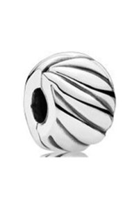 PANDORA CHARMS Mod. POLISHED FEATHERED CLIP