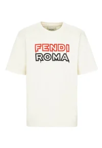 Fendi Roma T-Shirt White