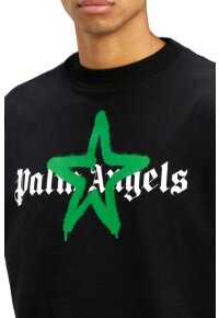 Palm Angels T - Shirt mit Sternmotiv