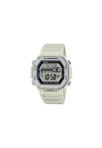 CASIO SPORT Mod. OVERSIZE WHITE- Illuminator 10 Year Battery