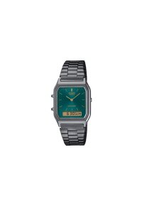 CASIO VINTAGE Mod. EDGY COLLECTION GU METAL - EMERALD GREEN