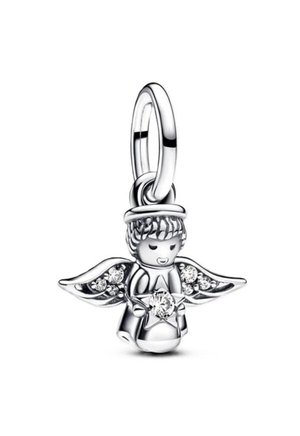 PANDORA CHARMS Mod. SPARKLING ANGEL DANGLE