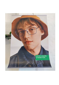 BENETTON MOD. OPTICAL DOUBLE SIDED BANNER SS21