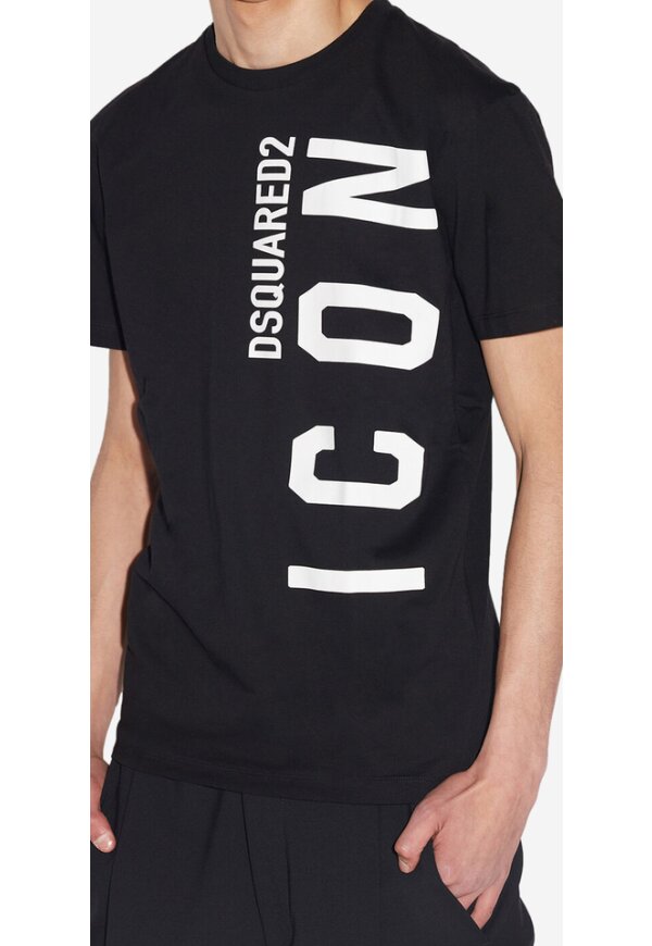 DSQ ICON Cool T-Shirt Black