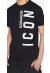 DSQ ICON Cool T-Shirt Black