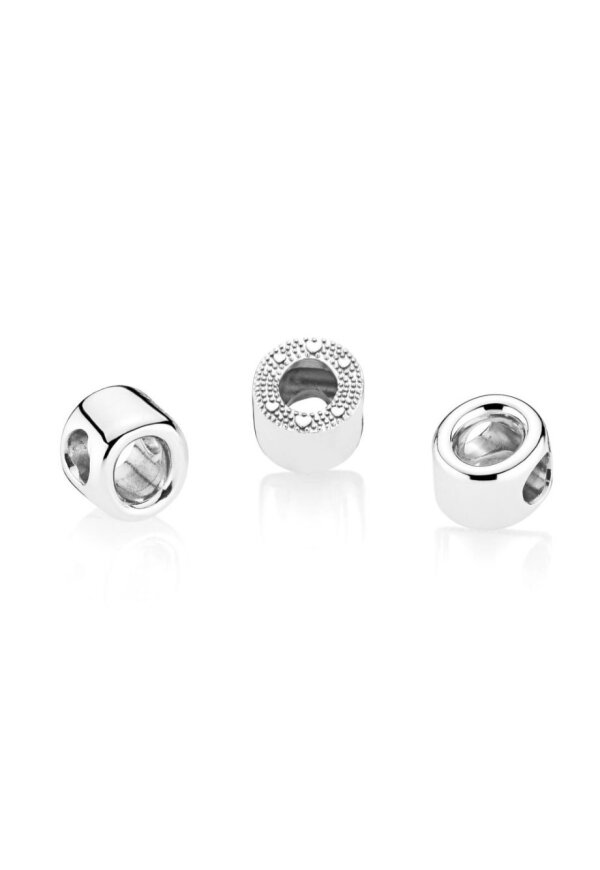 PANDORA CHARMS Mod. LETTER O SILVER