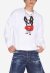 Red Ciro Round Neck Sweatshirt