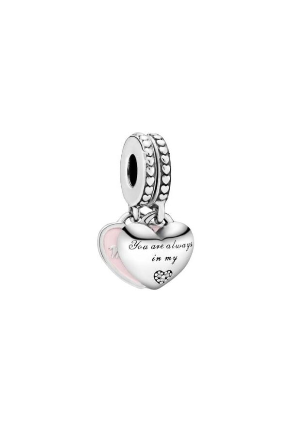 PANDORA JEWELRY Mod. MOTHER A& DAUGHTER HEARTS