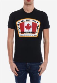 Dsquared2 Canada Flag T-Shirt Black