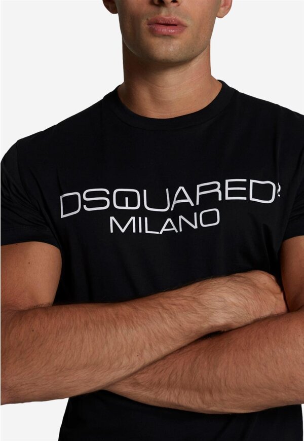 Dsquared2 T-Shirt MILANO T-Shirt Black