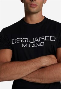 Dsquared2 T-Shirt MILANO T-Shirt Black