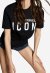 ICON Damen T-Shirt Black